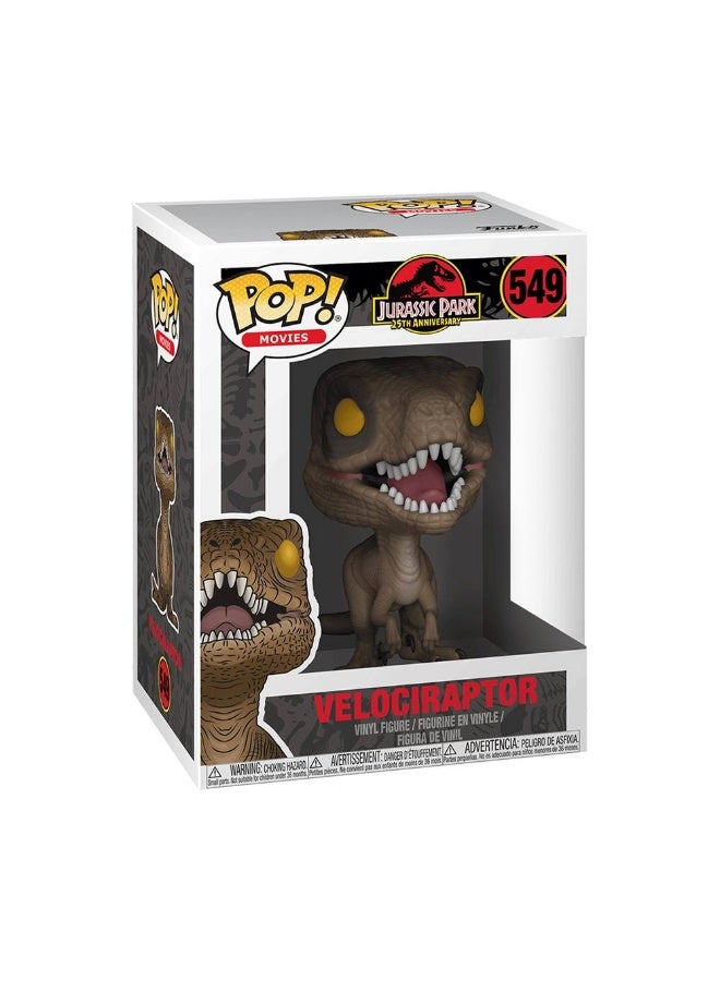 Funko POP Movies Jurassic Park 25th Anniversary Velociraptor Vinyl Figure - Image 2