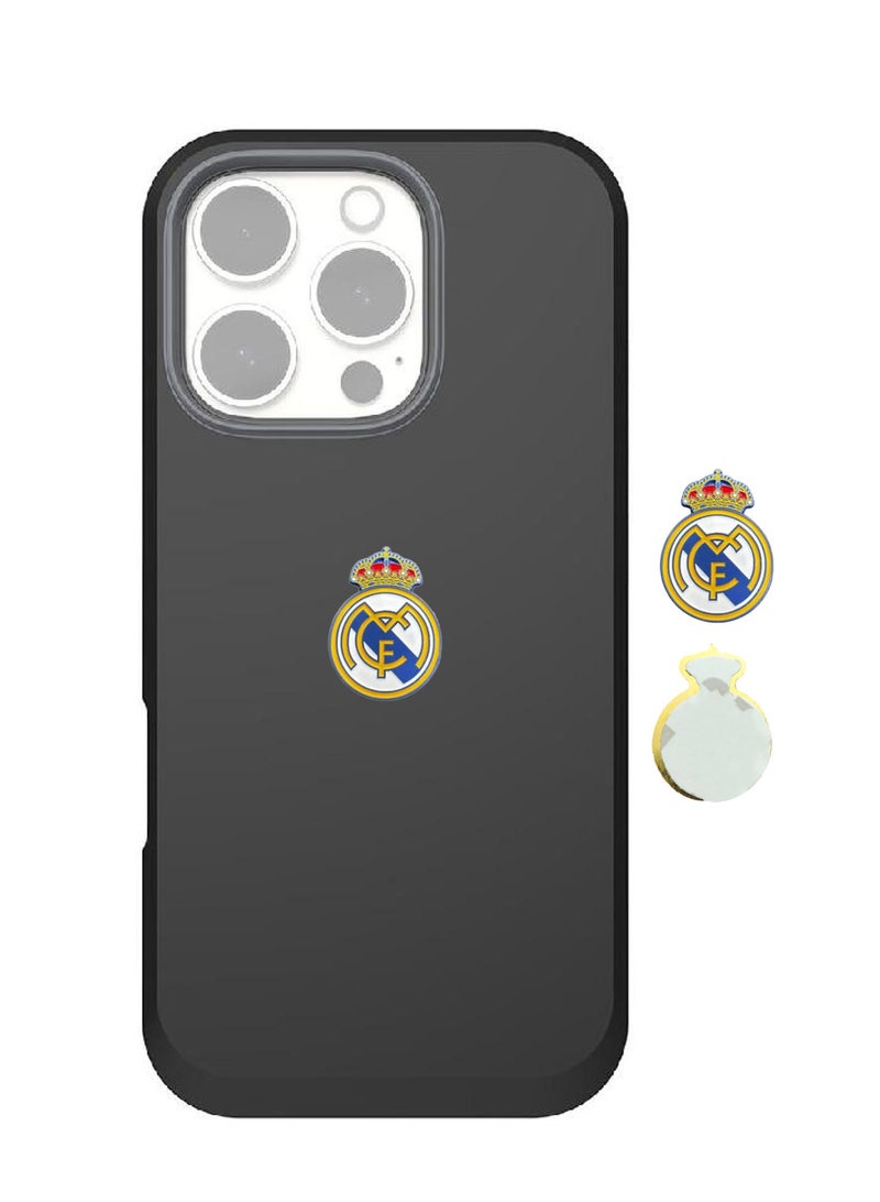 ملصق ريال مدريد - ملصق هاتف صغير الحجم مصنوع من مادة معدنية - Image 2