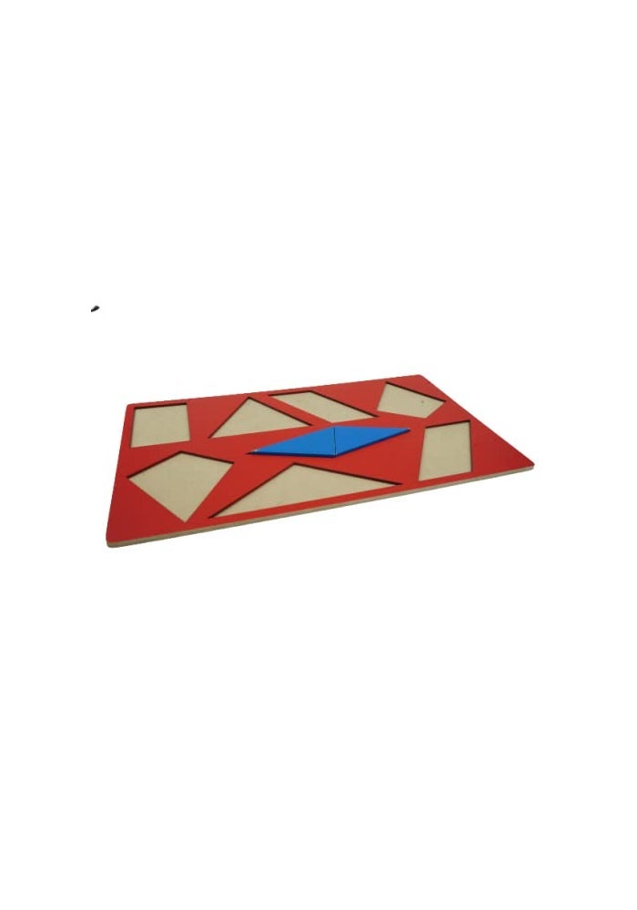 Tantrums Magic Shape Wooden Puzzle - Educational Geometry Shapes Learning Aid for Kids - Image 3