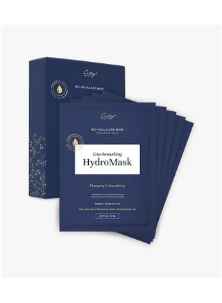 Line-Smoothing Hydromask - Serum-Infused Biocellulose Sheet Masks - Moisture-Rich Formula Visibly Plumps Skin & Smooths Wrinkles - Anti-Aging Cruelty-Free Skin Care - 5-Pack - pzsku/ZFE38B184ECB014926B32Z/45/_/1733729770/1422b243-1511-493c-90b9-37c899631561
