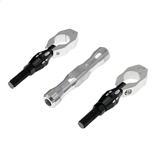 MACHSWON Motorcycle 7/8" 22mm Handlebar Crossbar Modified Balance Crossbar Handle Bar Adjustable Motorcycle Balance Crossbar Handlebar Strengthen Lever Bar - Image 3