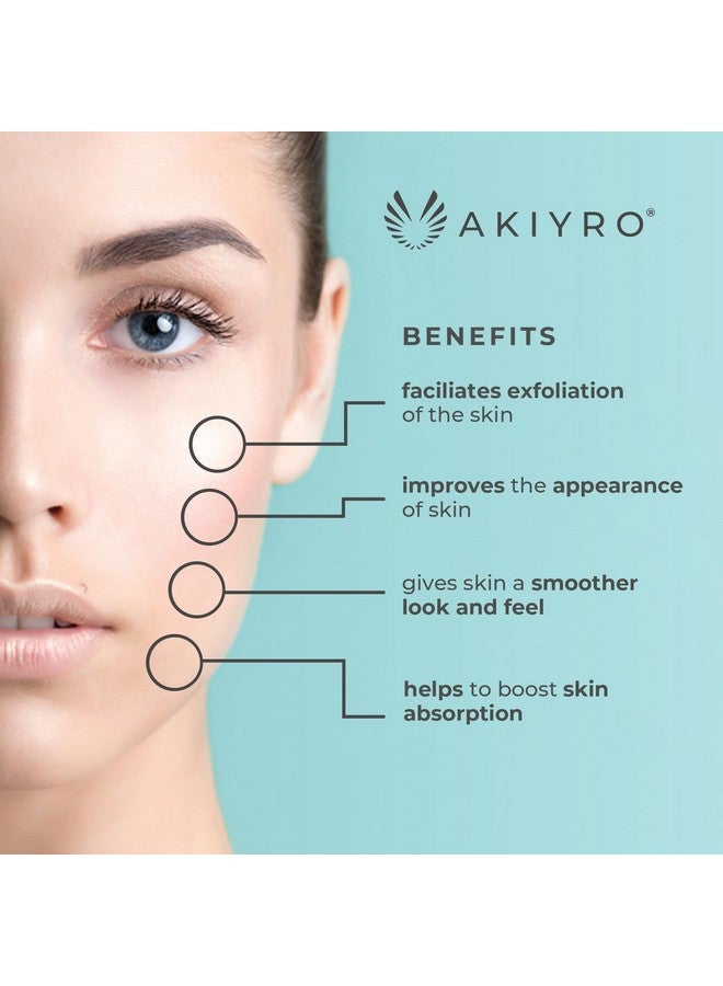 AKIYRO Derma Roller Titanium - 0.30mm Microderm Roller - Microneedle Roller with Case-Personal Use Microneedling Roller -192 Micro Needle Dermal Roller - At Home Microdermabrasion Face Roller (Green) - Image 1