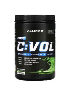 Allmax ALLMAX, C:VOL™, Post, Coconut Lime Mojito, 13.2 oz (375 g)  - Image 1