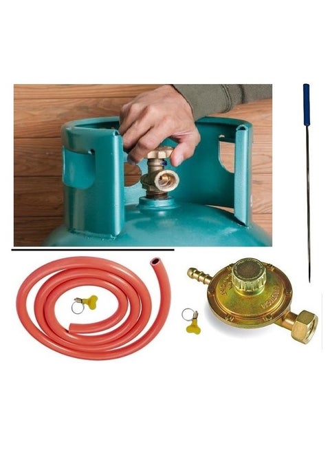 Gas stove and heater regulator with  hose