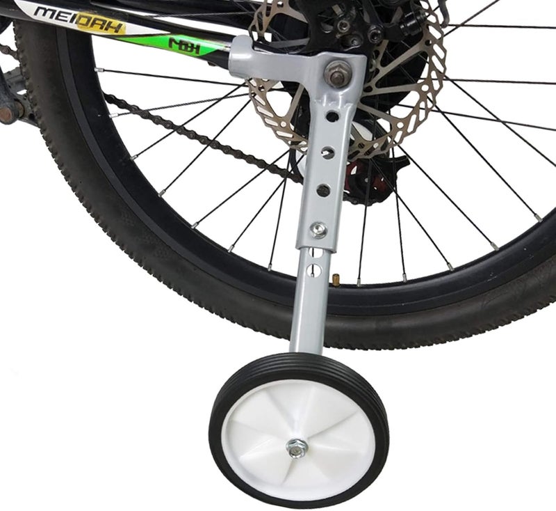 DOUBLE 2 C Training Wheels, Heavy Duty Bicycle Training Wheels for Kids Bike Stabilizer Mounted Kit Compatible for 16 18 20 22 inch Bike (1 Pair) - Image 1