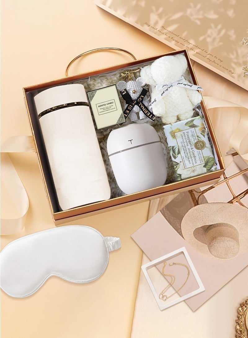 بيروي أطقم هدايا للسيدات، أطقم هدايا مثالية، هدايا فريدة للسيدات، هدايا للأمهات، الأخوات الصديقات الزوجات، الزميلات الزميلات المعلمات هدايا الممرضات للسيدات (طقم مكون من 10 قطع) - Image 2