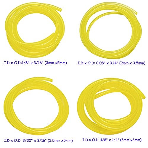 HIFROM 20 feet Fuel Line Hose 3mm x 5mm Replacement for Poulan Craftman Stihl Husqvarna and Many Other Brands Chainsaw String Trimmer Blower Common 2 Cycle Small Engines - Image 2