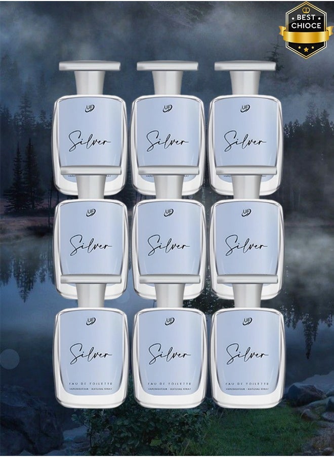 يو إف 9 قطع عطر سيلفر 100 مل  - Image 1