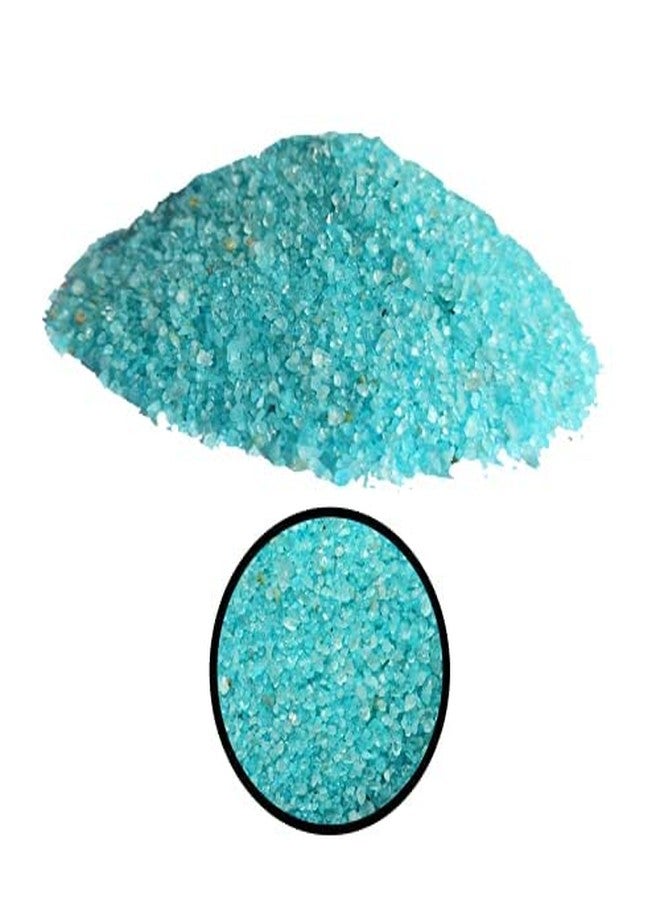 Mashki Aquarium Sand Crystal, Aquarium Sand, Fish Tank Decorative, Shiny Sand Crystal, Rangoli Stones (2kg, Blue) - Image 1
