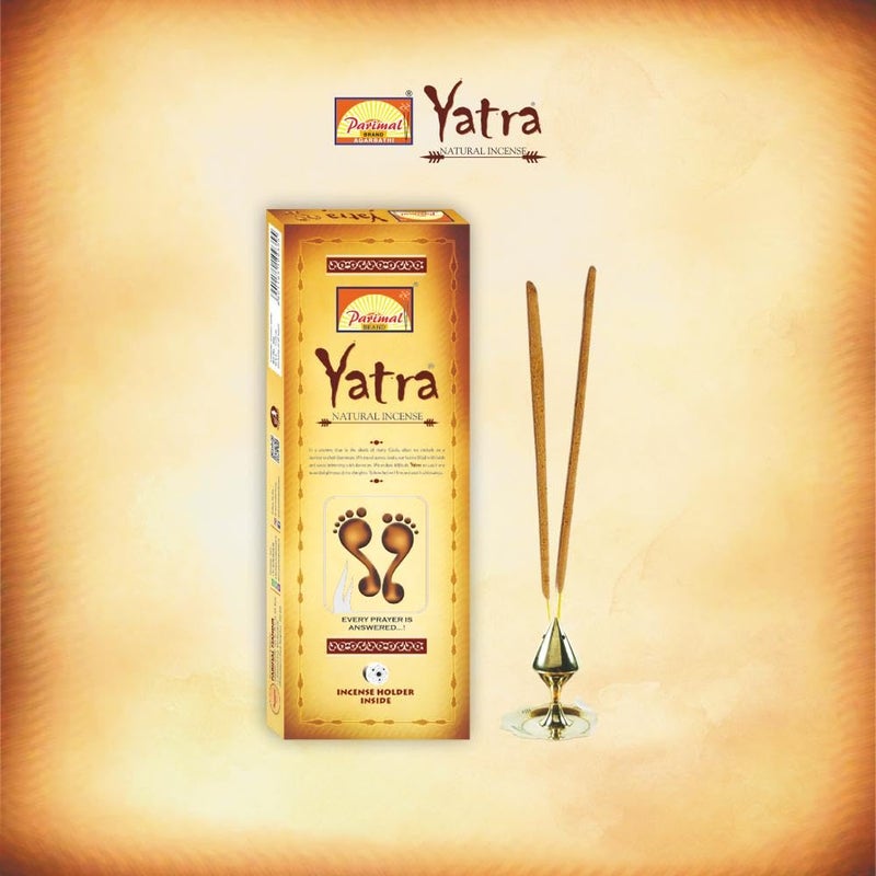 PARIMAL yatra Incense Sticks | Aromatic AGARBATHI | Agarbatti for Pooja, No Charcoal Incense Sticks,100% Herbal Fragrance Agarbathi - 250 Gram (Pack of 3) - Image 2