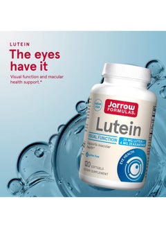 jarrow formulas Lutein 20 Mg With 4 Mg Zeaxanthin 120 Softgels Supports Eye  Macular Health  Visual Function Dietary Supplement 120 Servings  - Image 4