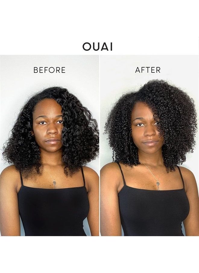 Ouai - Curl Crème, The Universal Crème for All Curl Types, North Bondi Scented (8 Fluid Ounces) - Image 1
