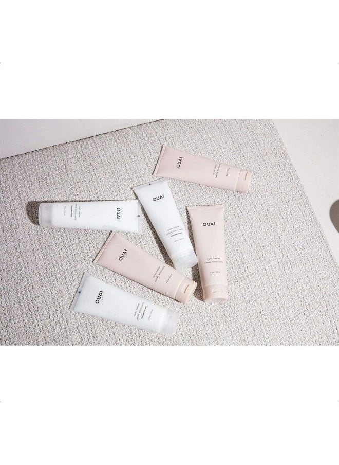 Ouai - Curl Crème, The Universal Crème for All Curl Types, North Bondi Scented (8 Fluid Ounces) - Image 1