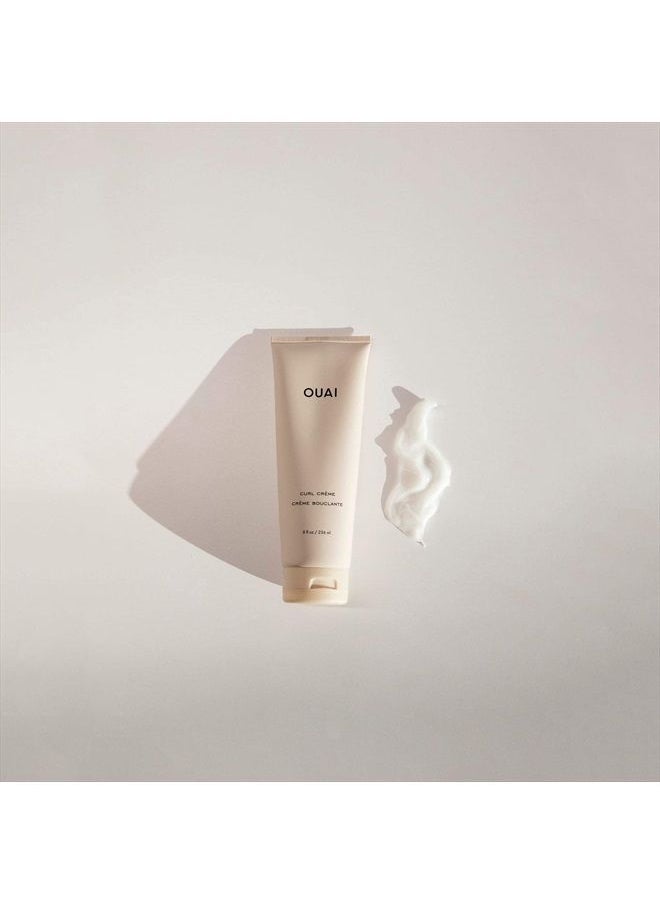 Ouai - Curl Crème, The Universal Crème for All Curl Types, North Bondi Scented (8 Fluid Ounces) - Image 1