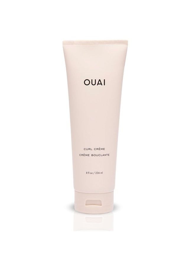 Ouai - Curl Crème, The Universal Crème for All Curl Types, North Bondi Scented (8 Fluid Ounces) - Image 1