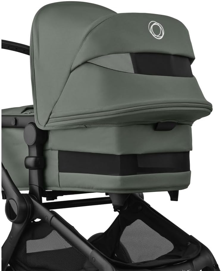Bugaboo عربة الأطفال بوجابو فوكس 5 رينيو الكاملة باللون الأسود في منطقة الشرق الأوسط والأخضر الغابي - Image 5