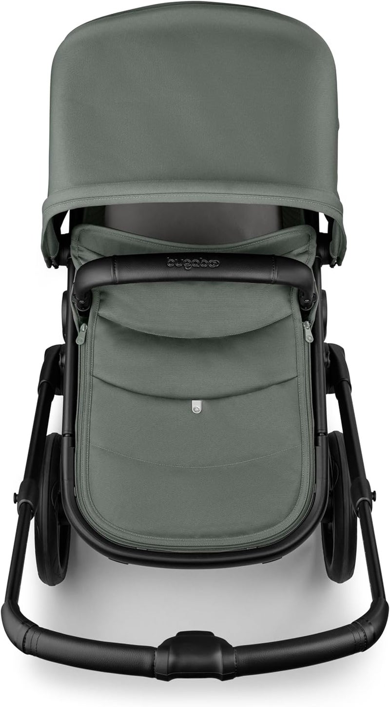 Bugaboo عربة الأطفال بوجابو فوكس 5 رينيو الكاملة باللون الأسود في منطقة الشرق الأوسط والأخضر الغابي - Image 4