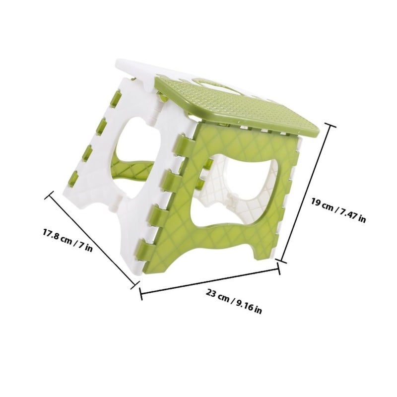 Folding Stool Portable Camping Chair Medium Size Non Slip Lightweight Outdoor Step Stool - Image 4
