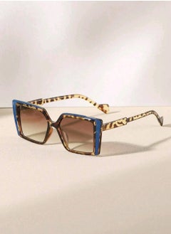 Shein Women's Acrylic Bohemian  Sunglasses Suitable For Daily Outing  - Image 2