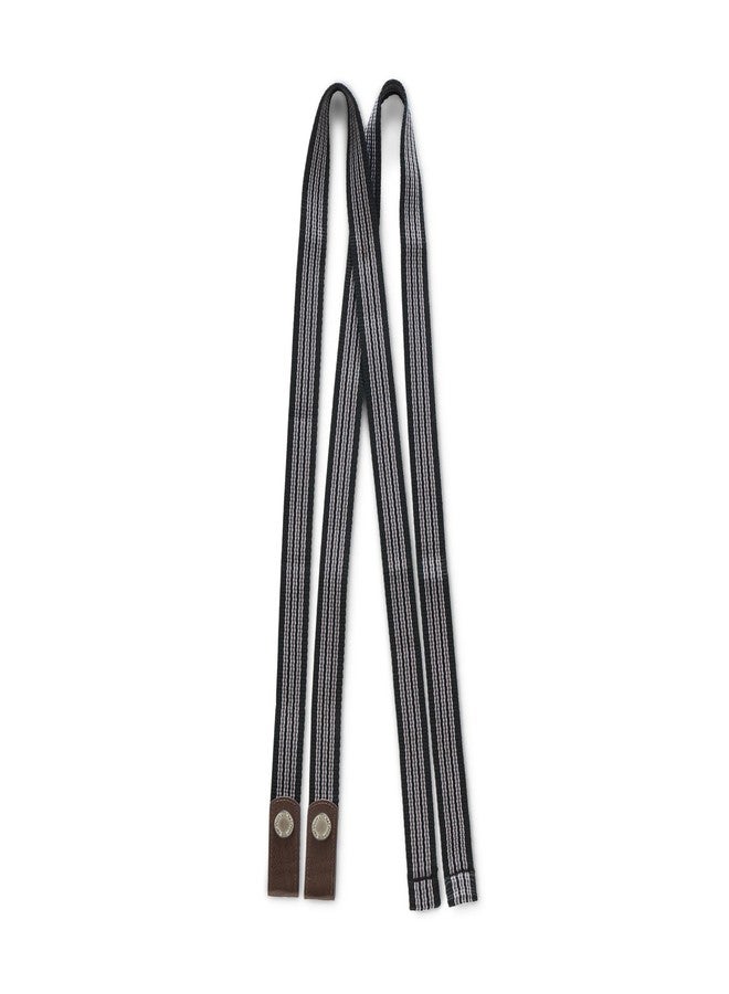 Chef Works Unisex Snap On Waist Ties, Black Gray, One Size - Image 1