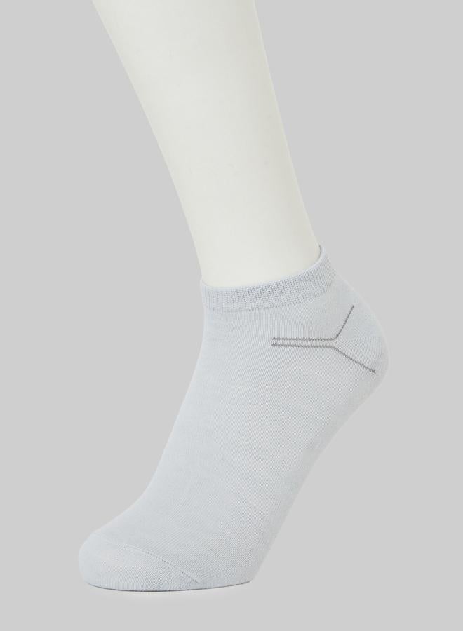 Styli Pack of 5- Assorted Ribbed Cuff Ankle Socks - Image 2