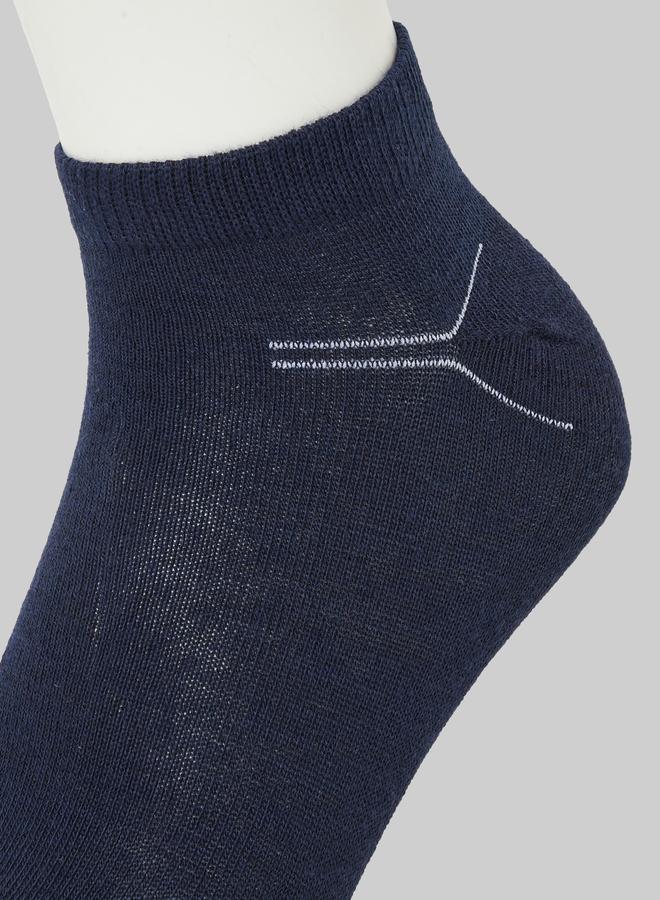 Styli Pack of 5- Assorted Ribbed Cuff Ankle Socks - Image 5
