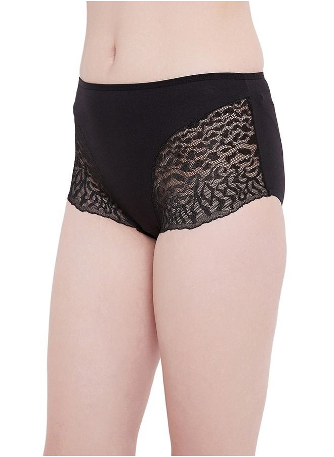 Clovia - Clovia Pack Of 2 High Waist Hipster In Multicolour - Image 1