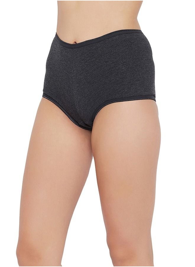 Clovia - Clovia Pack Of 2 High Waist Hipster In Multicolour - Image 1
