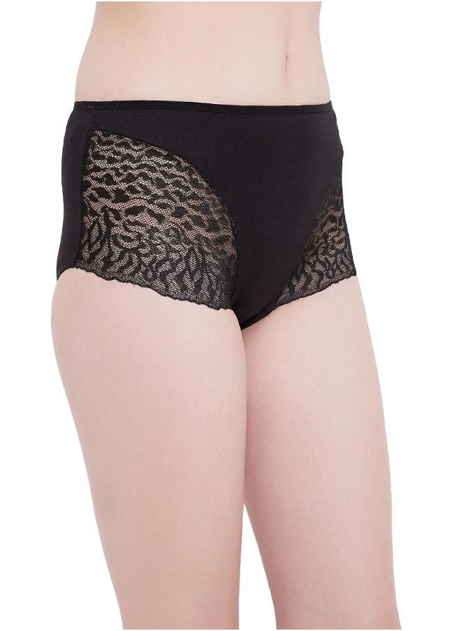 Clovia - Clovia Pack Of 2 High Waist Hipster In Multicolour - Image 1