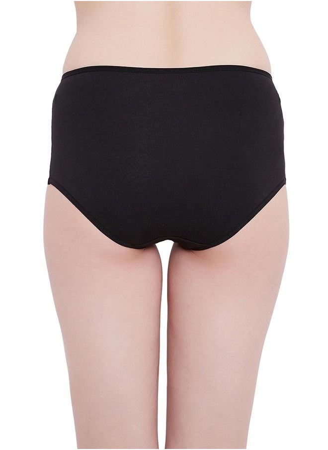 Clovia - Clovia Pack Of 2 High Waist Hipster In Multicolour - Image 1