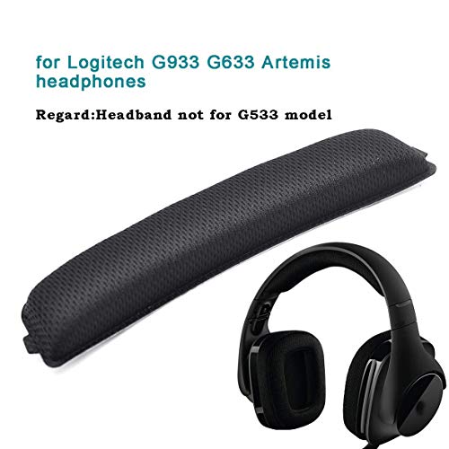 defean G933 G935 Ear Pads - defean Replacement Ear Cushion Earpads and Headband Compatible with Logitech G933 G935 G633 / g 933 g 935 g 633 Artemis Headphones (Fabric Ear Pads +Headband) - Image 4