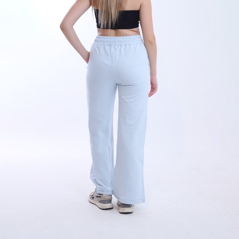 بيبو بنطلون نسائي ميلتون وايد ليج_ازرق سماوي - Image 3