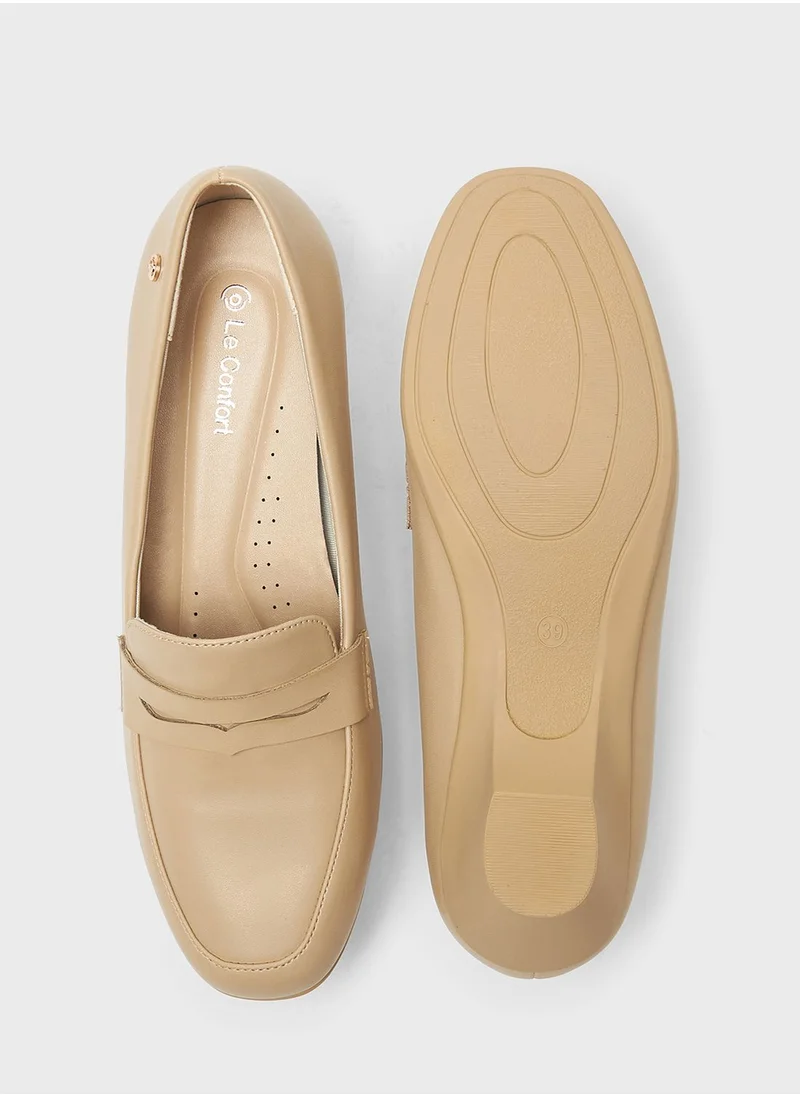 لو كونفورت Ankle Strap Mid Heel Pumps
