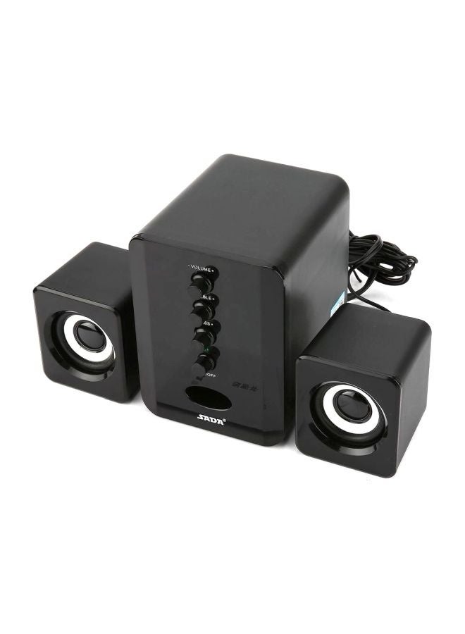 Usb Wired Speakers Black - Image 5