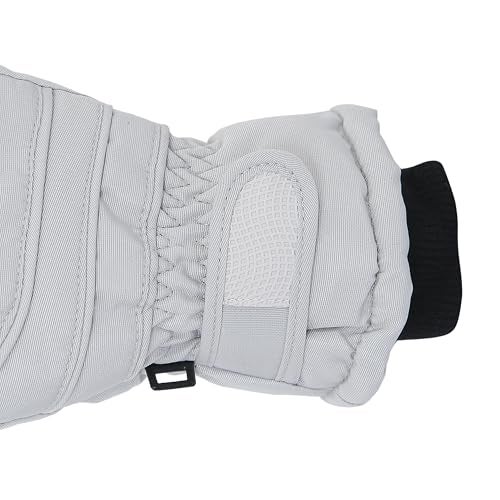 FabSeasons Nylon Unisex Warm Winter Gloves, Waterproof, Windproof for Hiking, Driving, Running & Outdoors, Fits for 3-5 Years Old Boys and Girls, Grey - Image 5