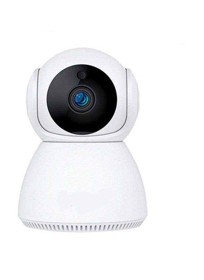OALE - iHome 01 Security Camera Dual Track Audio Support Night Vision Motion Detect Security Camera 360 Full View Two Way Real Time Voice Calling Camera White - Image 1