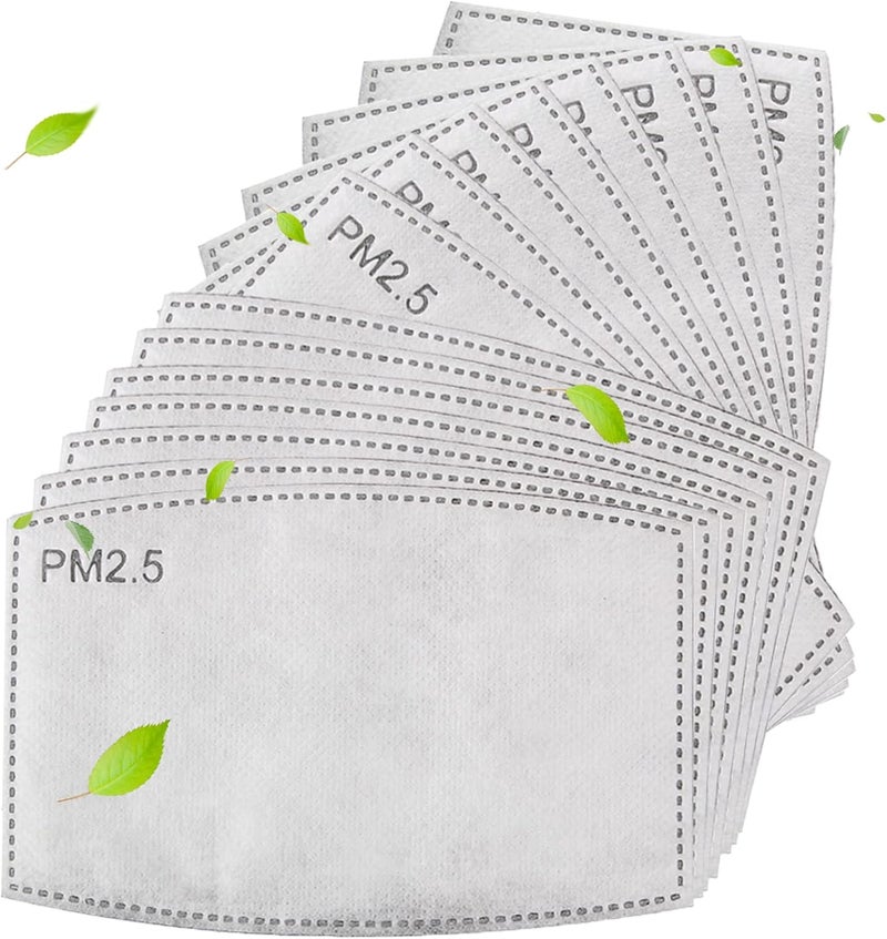 Tomorotec Kids’ Size Face Mask Filter Set [40-Pack] 5-Layer Value Pack DIY Craft for Indoor and Outdoor Activities - Image 1