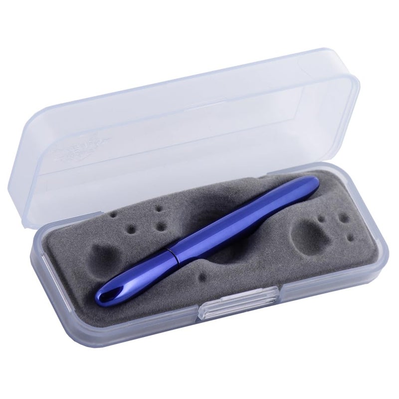 FISHER Fisher Space Pen Bullet Pen, Ballpoint, Blueberry, Brass, Black Ink, Gift Box - Image 4