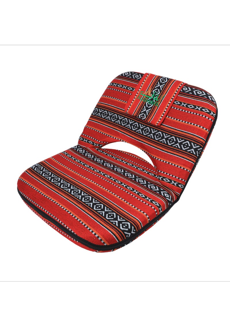 ALGHAFA Folding chair with backrest, comfortable movable backrest, for outdoor trips and camping , For adults and children  - Image 2
