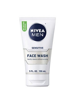 NIVEA MEN Sensitive Face Wash With Vitamin E Chamomile And Witch Hazel Extracts 5 Fl Oz Tube  - Image 2