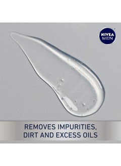 NIVEA MEN Sensitive Face Wash With Vitamin E Chamomile And Witch Hazel Extracts 5 Fl Oz Tube  - Image 3