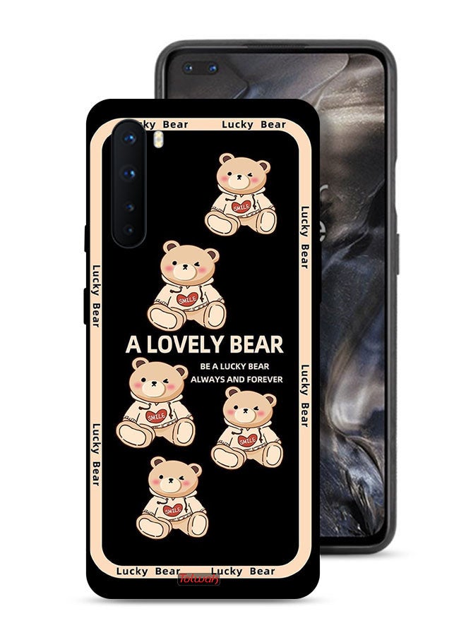 Tolwak غطاء حماية OnePlus Nord - دب لطيف - Image 1