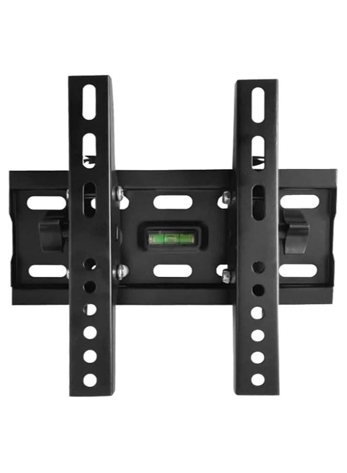 Lucky Sky Fixed TV Wall Mount Bracket LS-30F – For 14"-43" TVs, VESA 200x200mm, 45kg Capacity, Slim 28mm Profile