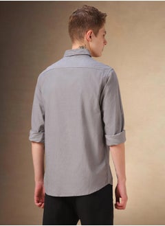 Dennis Lingo Grey Shirt For Men For Men  - Image 3
