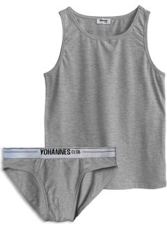 Yohannes Club Boy's Cotton Underwear Set Slip Briefs and Undershirt Multipack  - Image 1