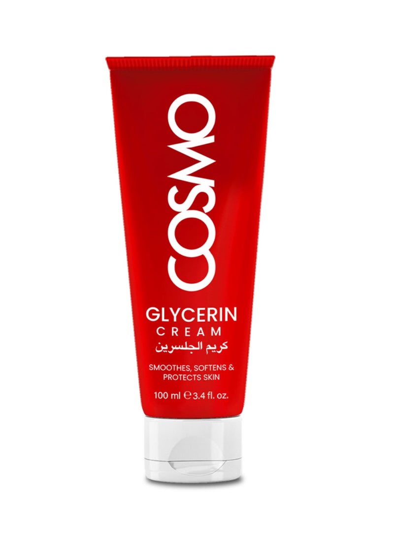 COSMO Glycerin Cream Smoothes SoftenssAnd Protiction Skin 100 Ml 