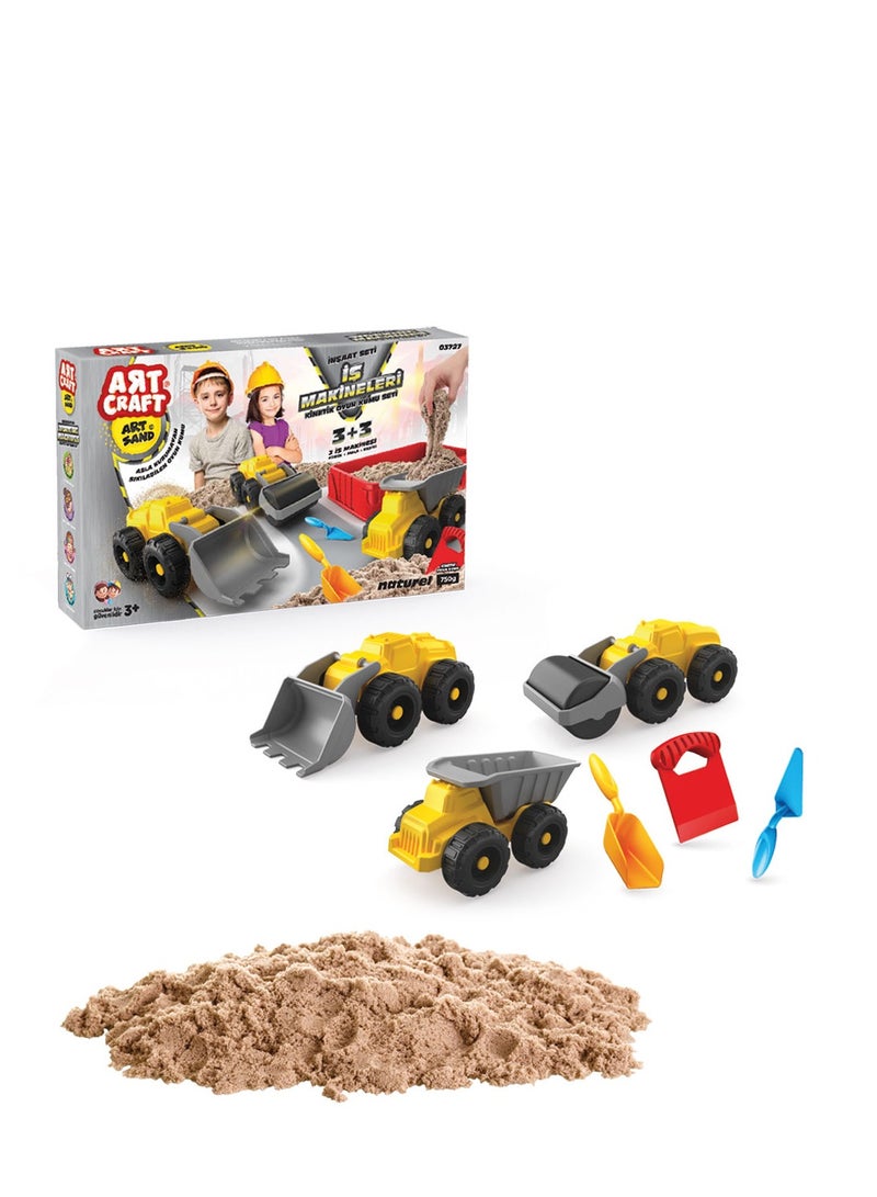 Dede Art and Craft Working Machines 750grams Playsand Set - Image 3
