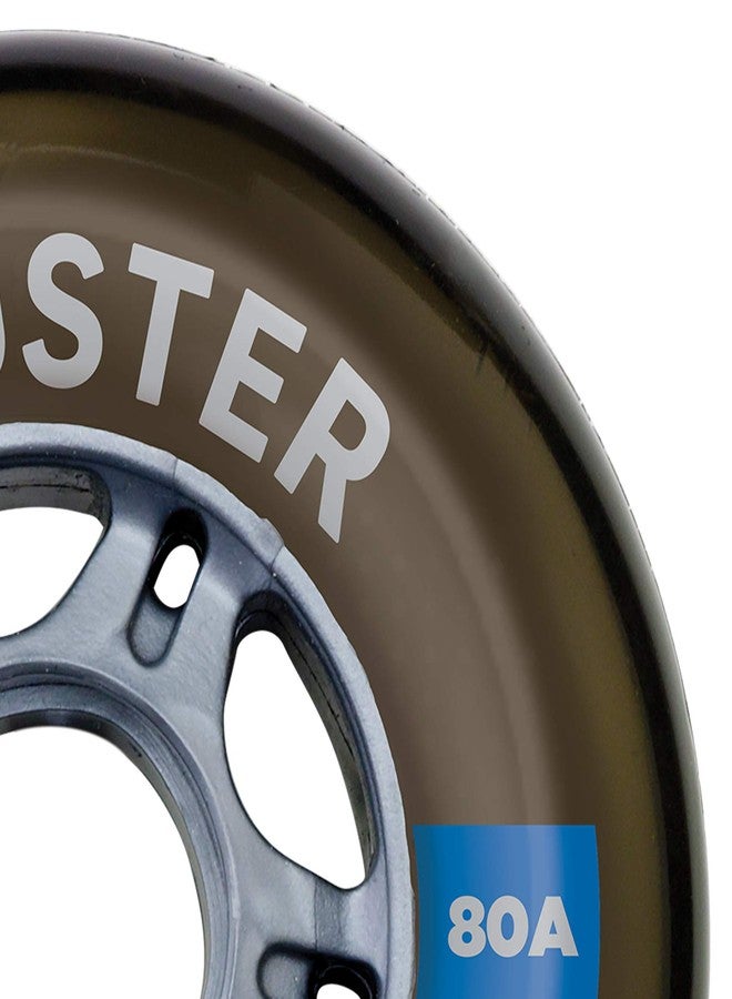 كي 2 مجموعة عجلات K2 Skate Booster 76mm / 80a رباعية العجلات، اللون: دخاني (I2104004010) - Image 3