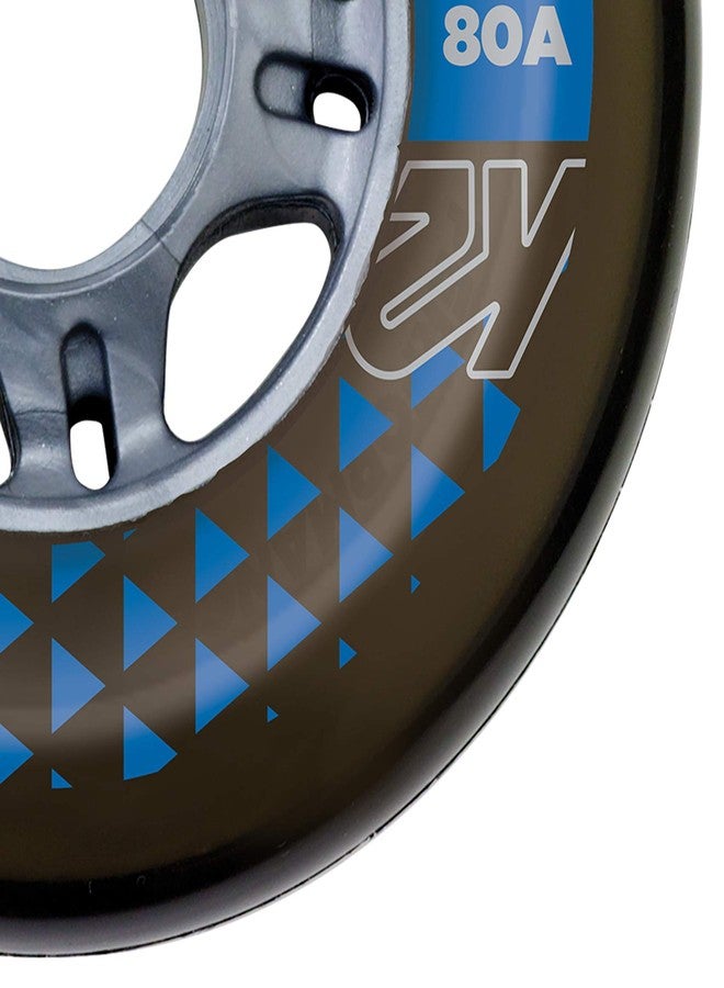 كي 2 مجموعة عجلات K2 Skate Booster 76mm / 80a رباعية العجلات، اللون: دخاني (I2104004010) - Image 5