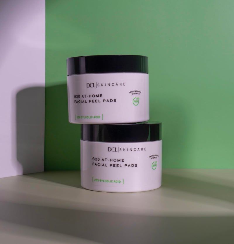 DCL Skincare G20 Glycolic Acid Exfoliating Pads with 20% Glycolic Acid â€“ Skin-Smoothing & Hydrating, 50 Pads - Image 4